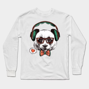 Cute Panda Long Sleeve T-Shirt